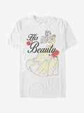 Disney Beauty And The Beast His Beauty Belle T-Shirt T-Shirt | Best-Selling Artwork | Perfect For Daily Wear