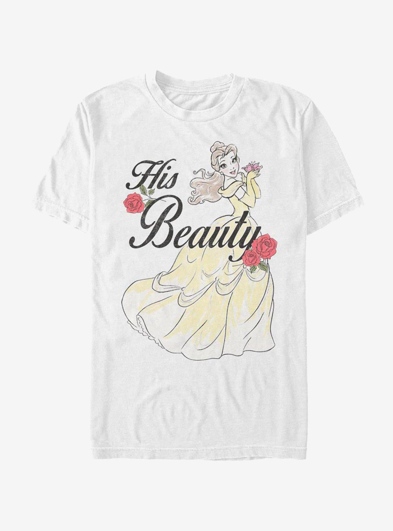 Disney Beauty And The Beast His Beauty Belle T-Shirt