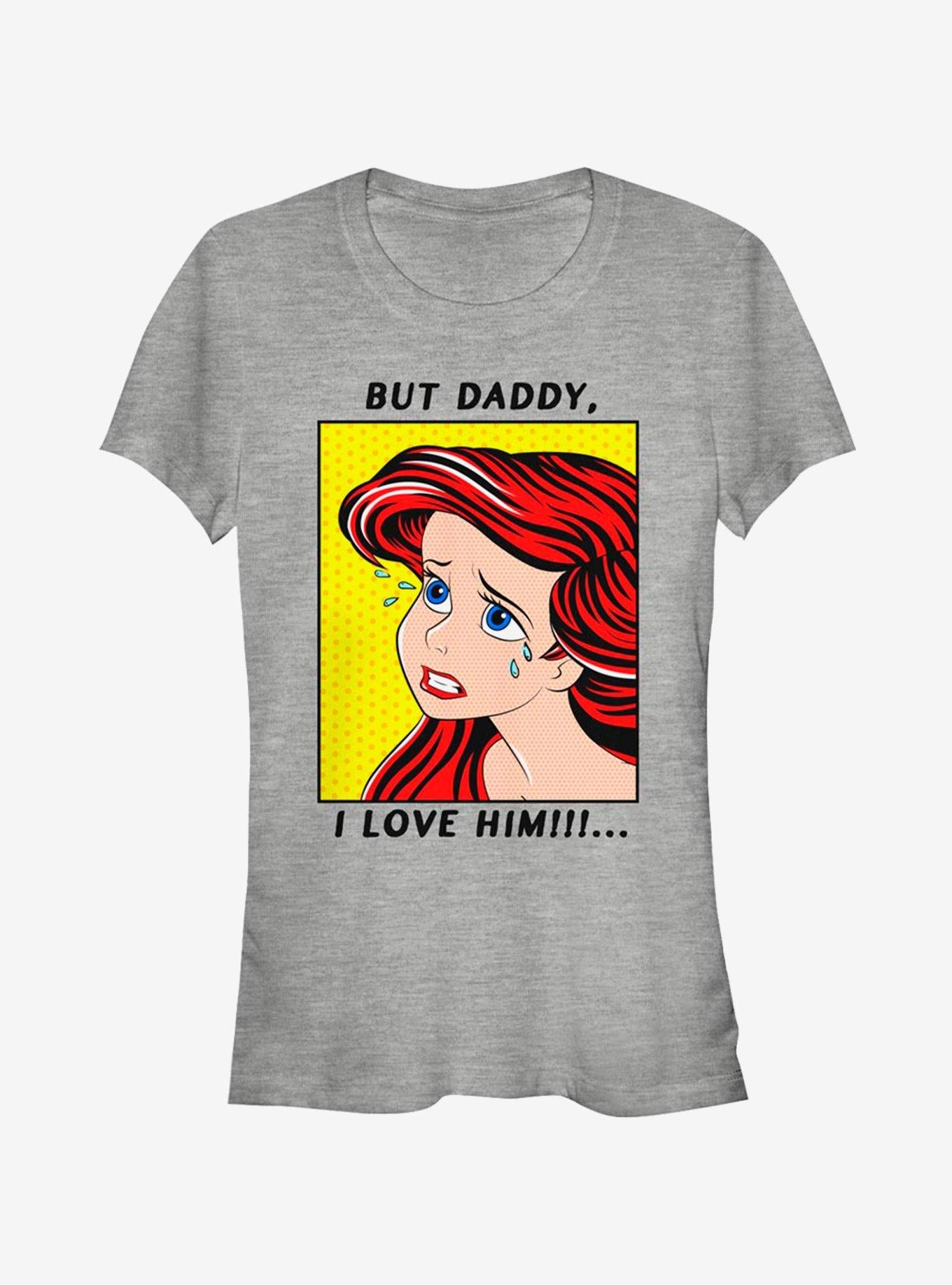 Disney The Little Mermaid Crybaby Ariel Girls T-Shirt | Premium Unisex T-Shirt, Trending Graphic Tee
