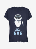 Disney Pixar Wall-E His Eve Girls T-Shirt | Premium Unisex T-Shirt, Trending Graphic Tee