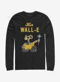 Disney Pixar Wall-E Her Wall-E Long-Sleeve T-Shirt | Premium Unisex T-Shirt, Trending Graphic Tee