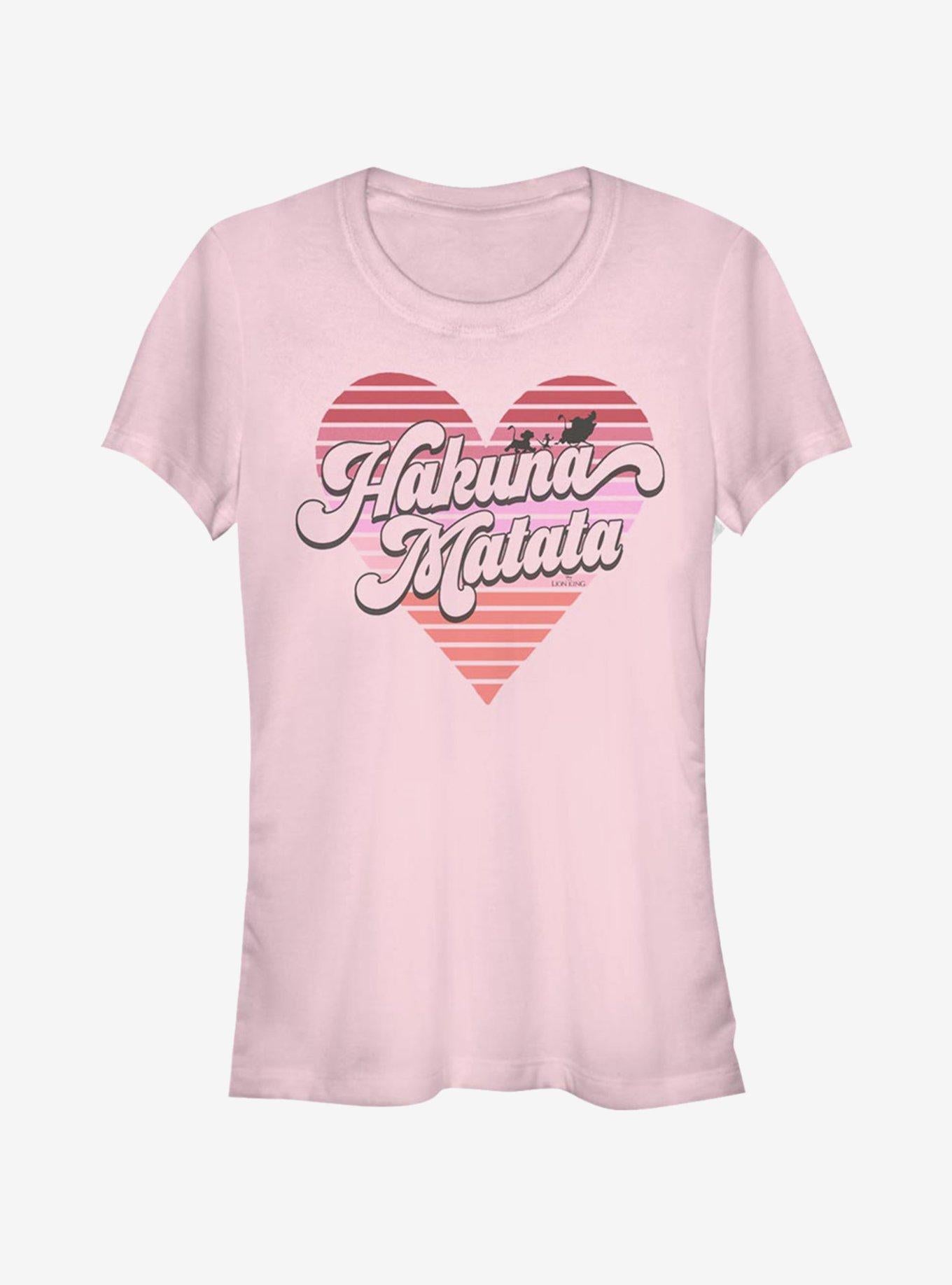 Disney The Lion King Hakuna Heart Girls T-Shirt | Premium Unisex T-Shirt, Trending Graphic Tee