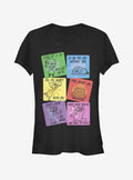 Disney Pixar Inside Out V-Day Cards Girls T-Shirt | Premium Unisex T-Shirt, Trending Graphic Tee