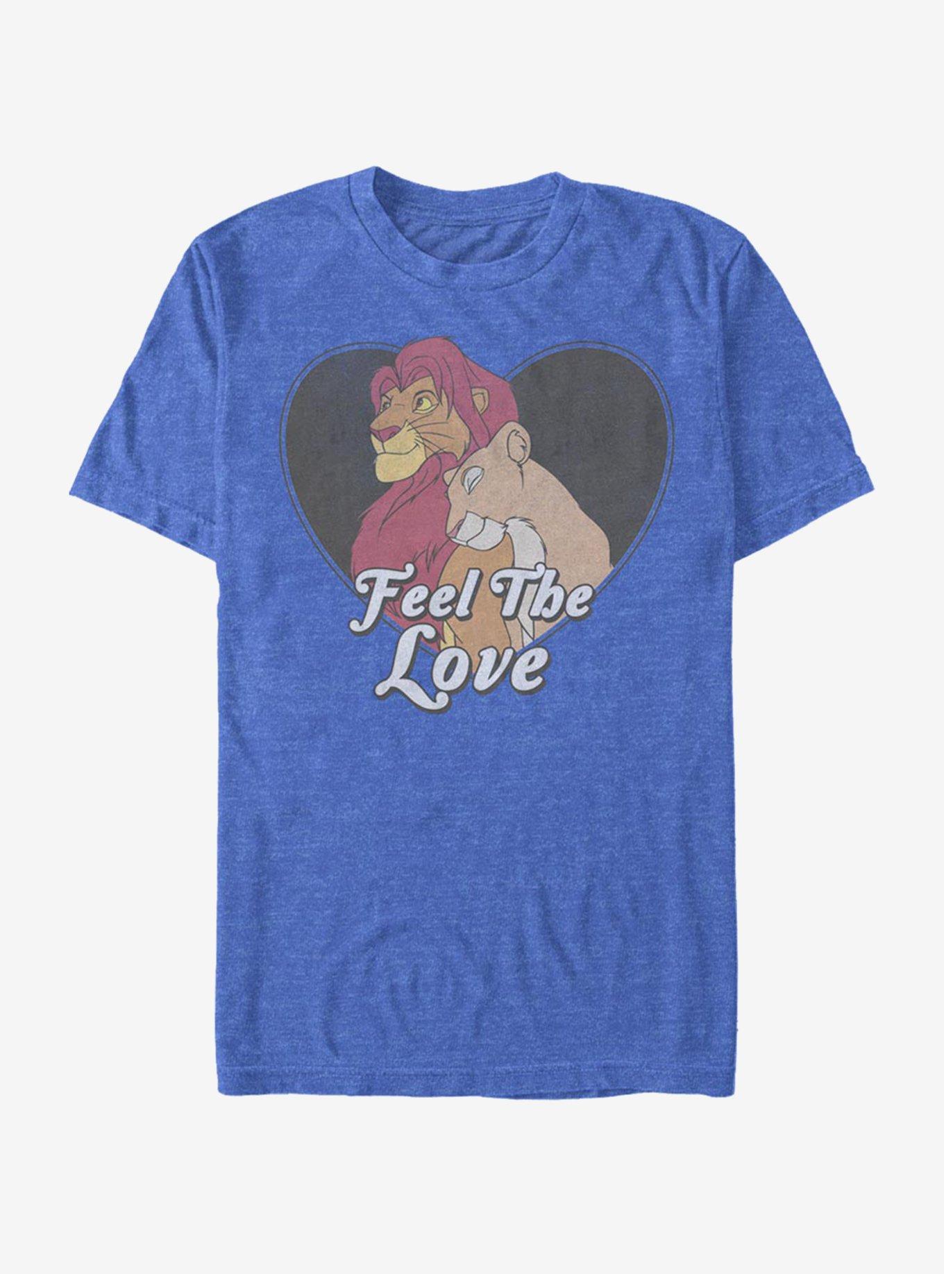 Disney The Lion King Feel The Love T-Shirt | Premium Unisex T-Shirt, Trending Graphic Tee
