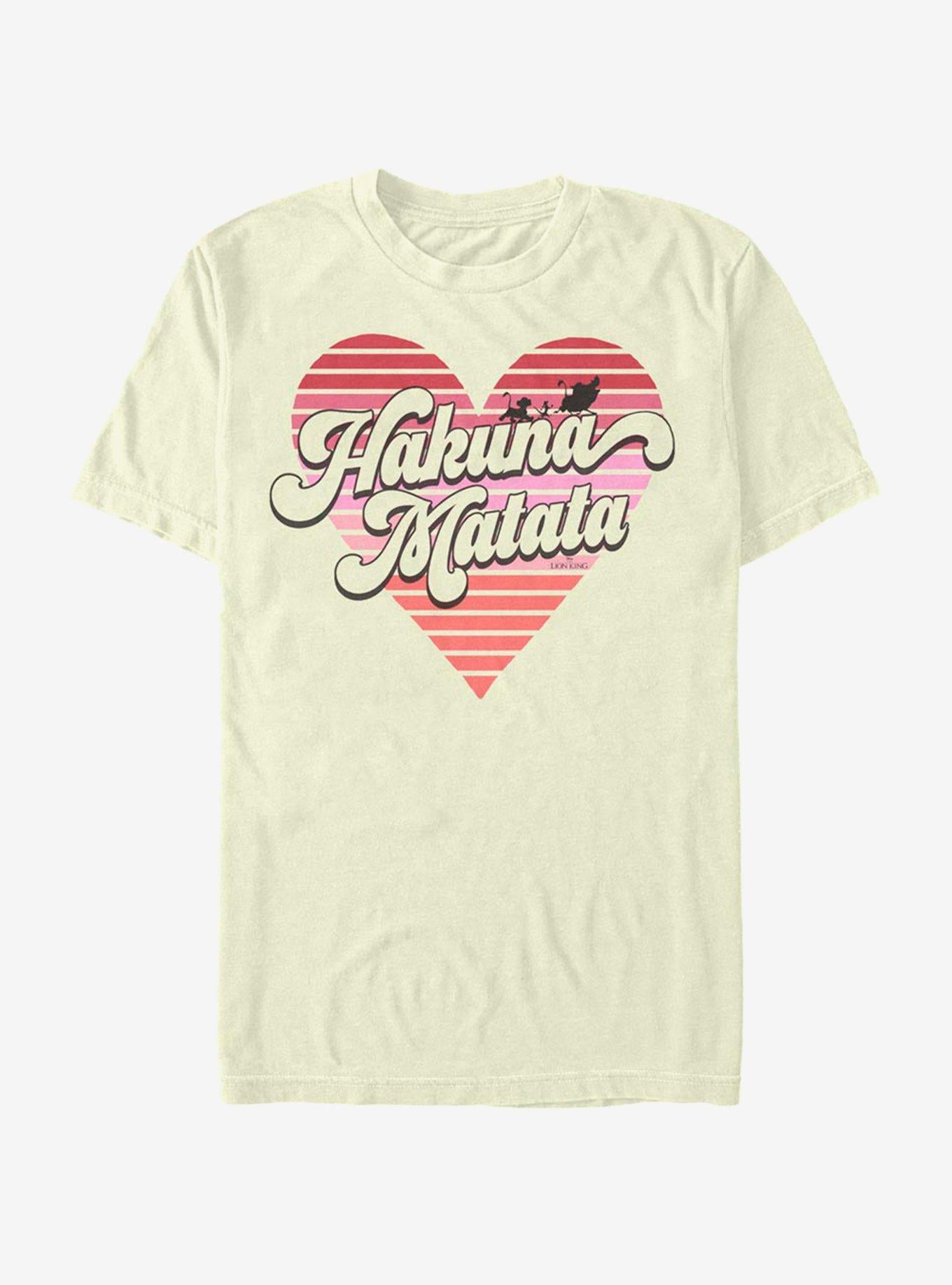 Disney The Lion King Hakuna Heart T-Shirt | Premium Unisex T-Shirt, Trending Graphic Tee