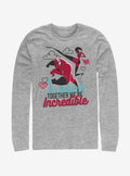 Disney Pixar The Incredibles Together Incredible Long-Sleeve T-Shirt | Premium Unisex T-Shirt, Trending Graphic Tee