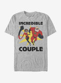 Disney Pixar The Incredibles Incredible Couple T-Shirt | Premium Unisex T-Shirt, Trending Graphic Tee
