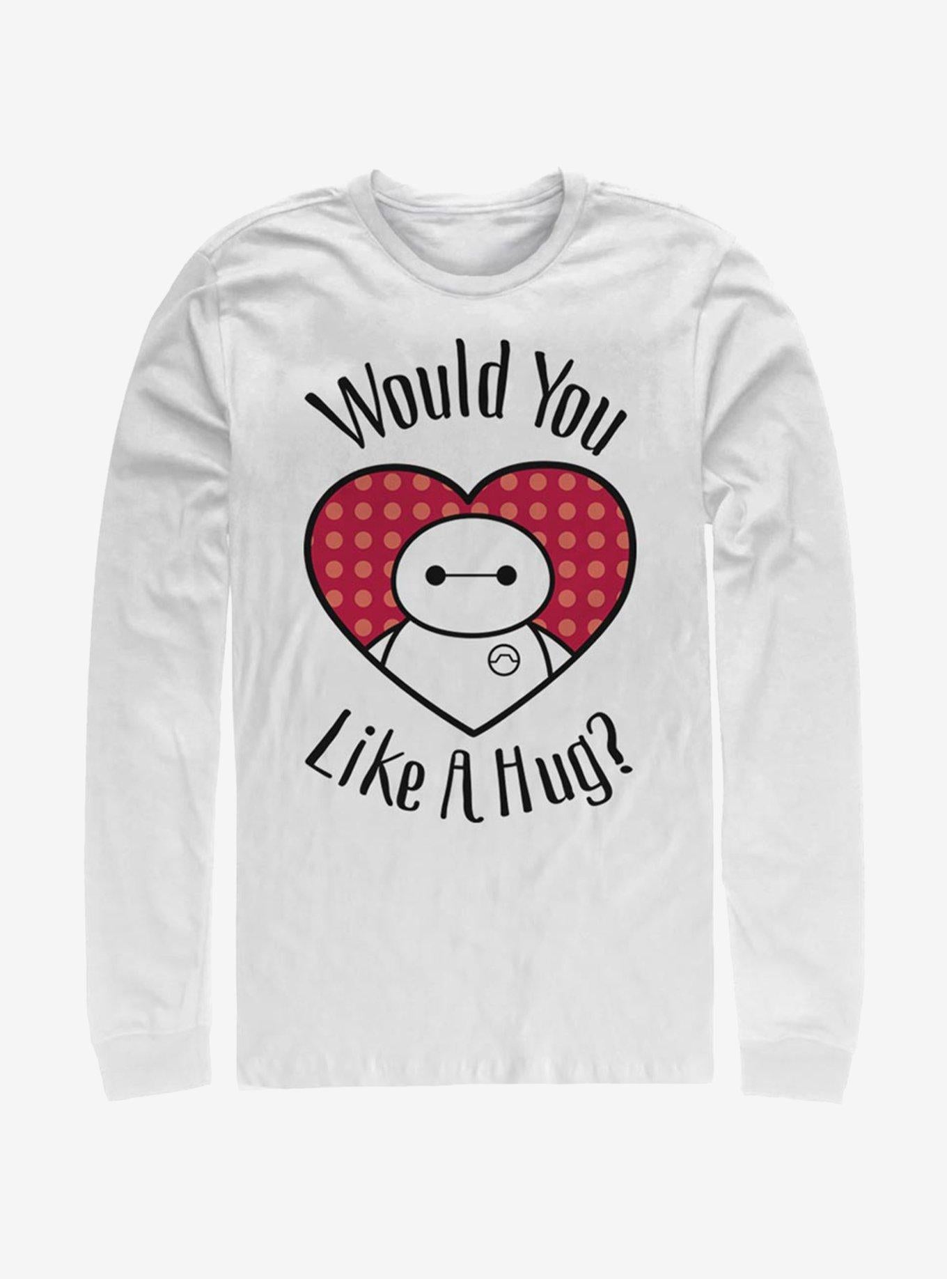 Disney Big Hero 6 Hugs All Around Long-Sleeve T-Shirt | Premium Unisex T-Shirt, Trending Graphic Tee