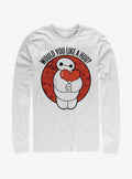 Disney Big Hero 6 Like A Hug Long-Sleeve T-Shirt | Premium Unisex T-Shirt, Trending Graphic Tee