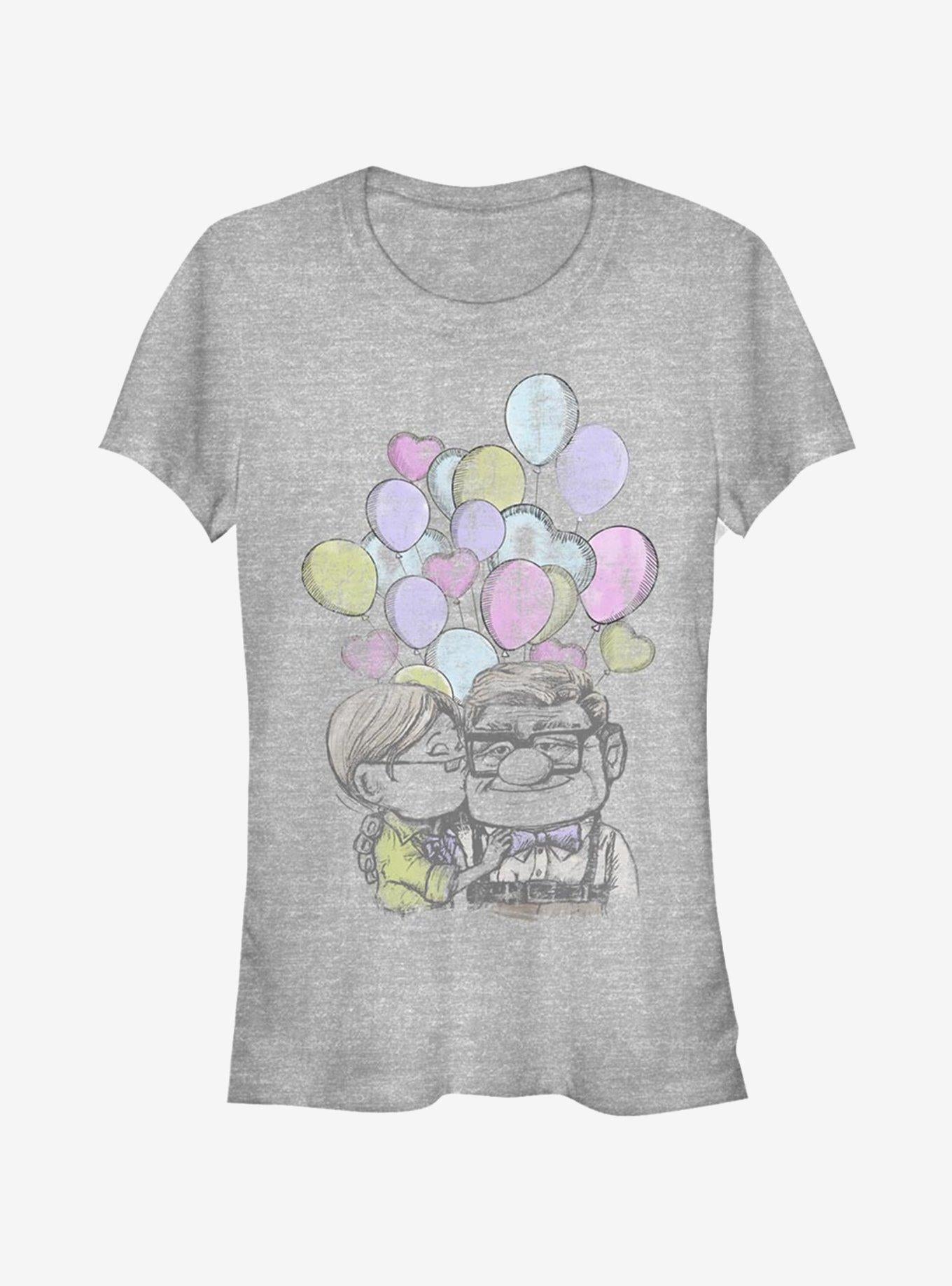 Disney Pixar Up Ellie Carl Love Up Girls T-Shirt | Premium Unisex T-Shirt, Trending Graphic Tee