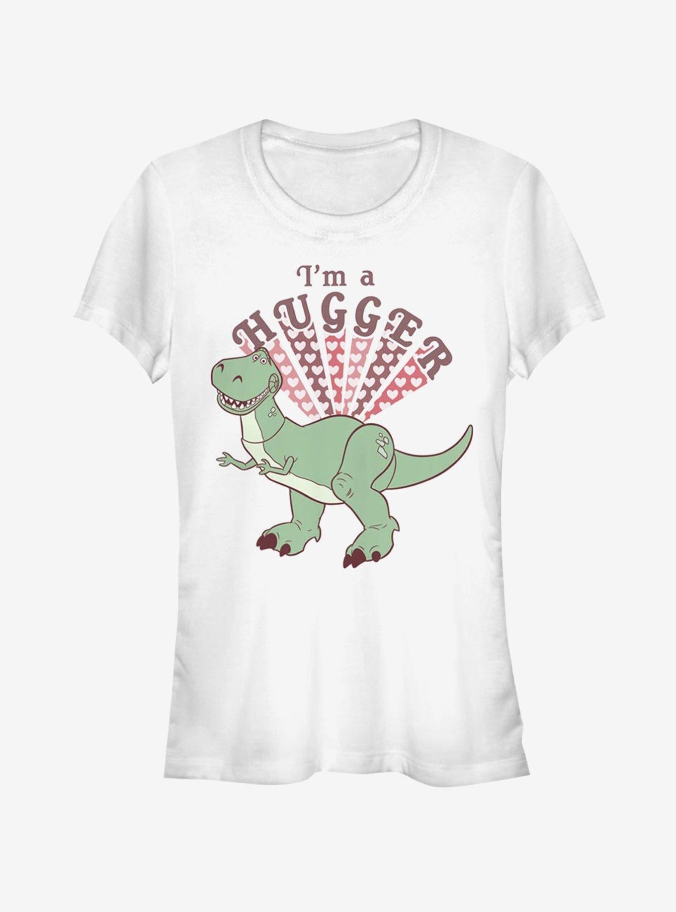 Disney Pixar Toy Story Hugger Rex Girls T-Shirt | Premium Unisex T-Shirt, Trending Graphic Tee