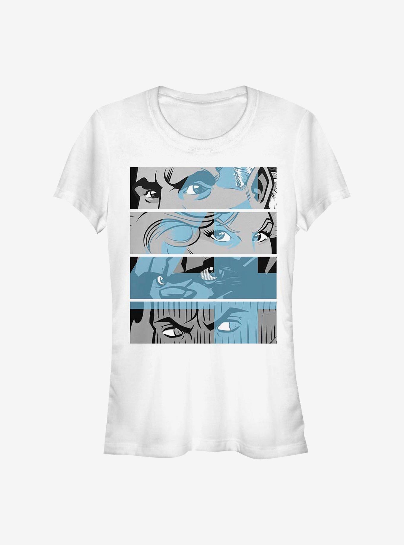 Marvel Fantastic Four Fantastic Blue Eyes Girls T-Shirt T-Shirt | Exclusive Edition | High Demand Item