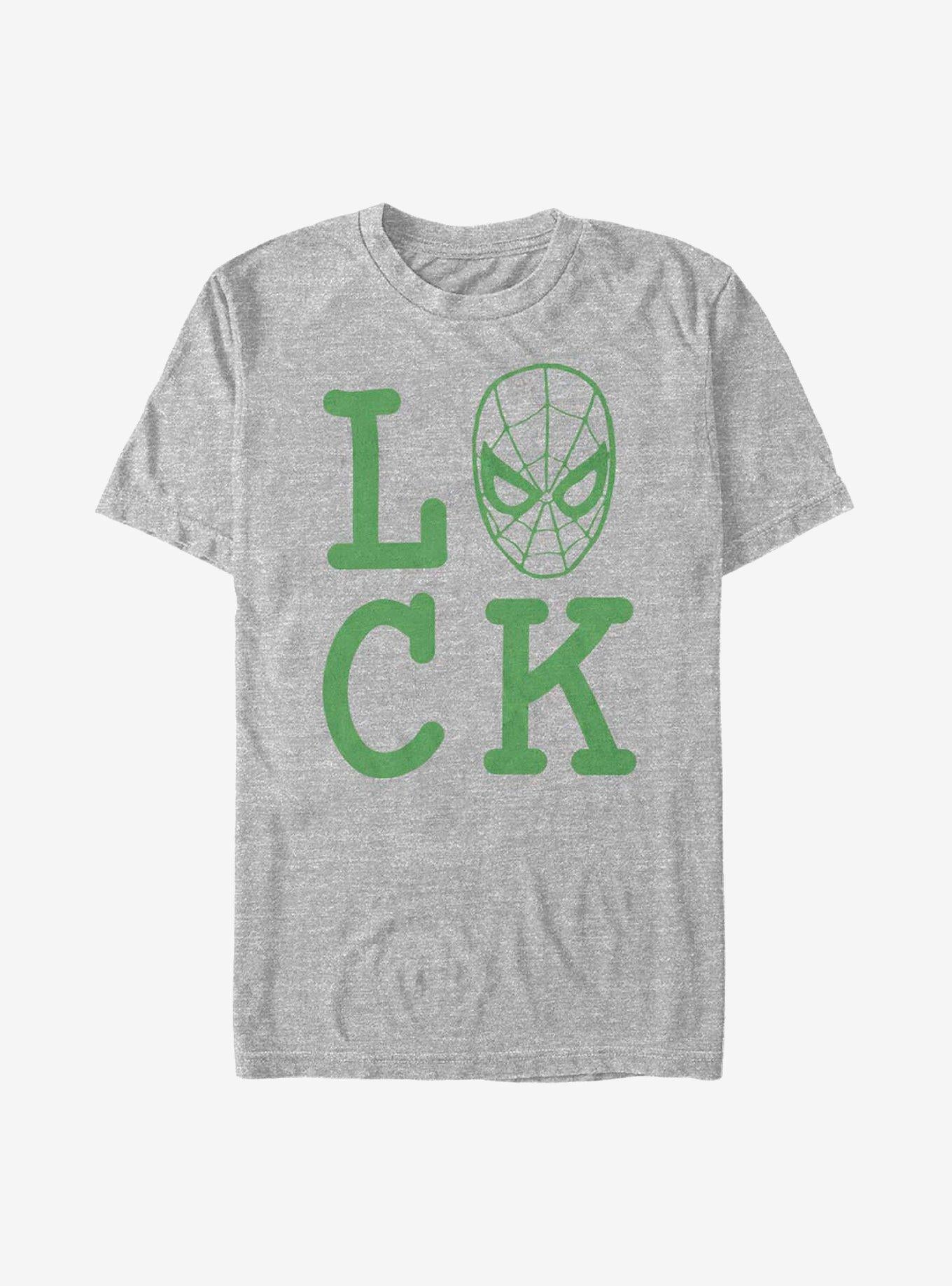 Marvel Spider-Man Spider Luck T-Shirt | Premium Unisex T-Shirt, Trending Graphic Tee