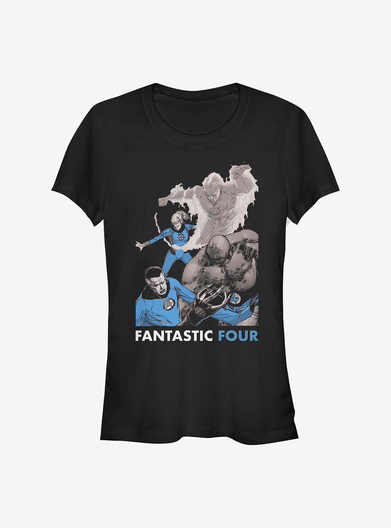Marvel Fantastic Four The Four Girls T-Shirt T-Shirt | Trending Design | Great Gift Idea