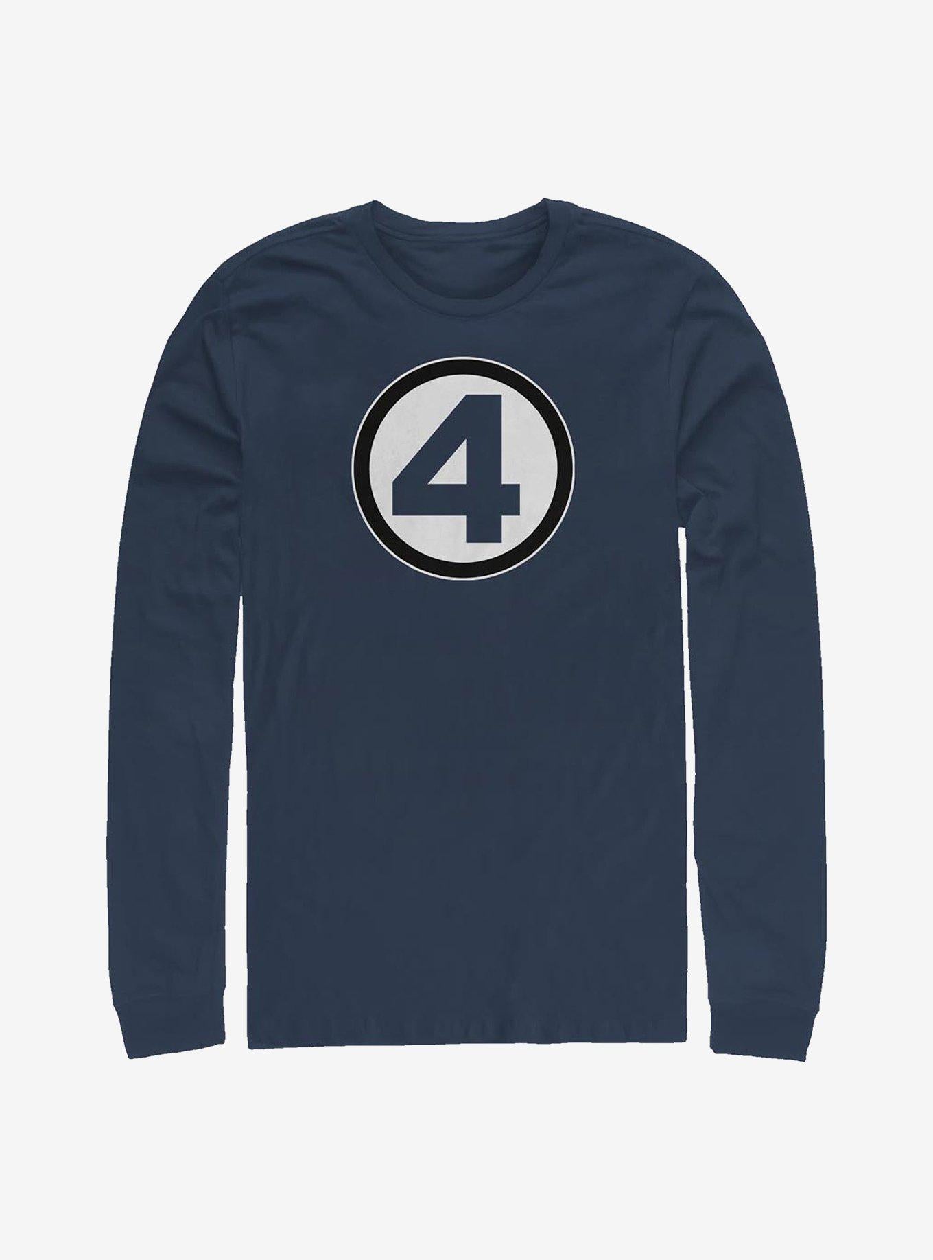Marvel Fantastic Four Classic Costume Long-Sleeve T-Shirt T-Shirt | Premium Graphic | Top Pick For Fans