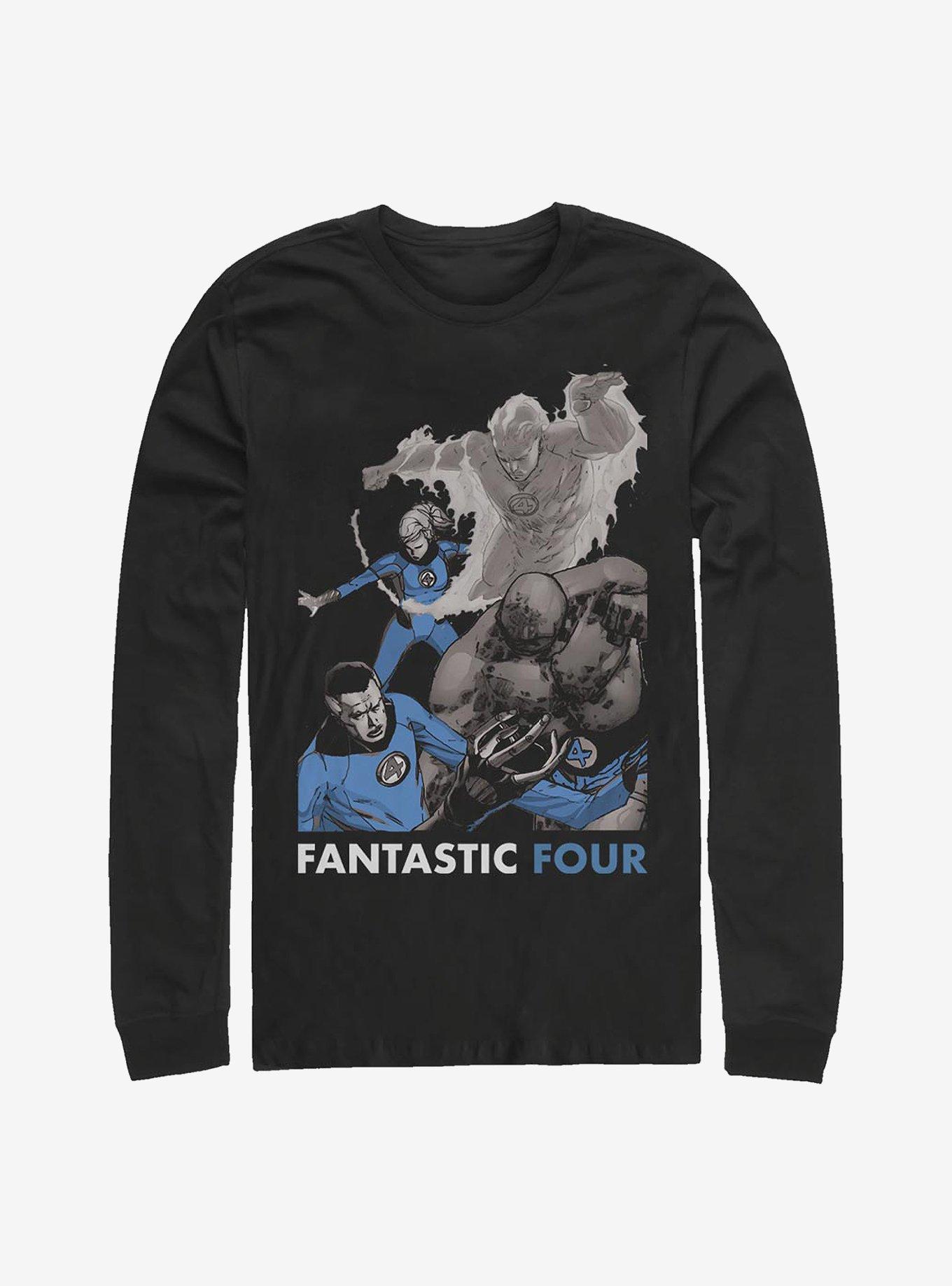 Marvel Fantastic Four The Four Long-Sleeve T-Shirt