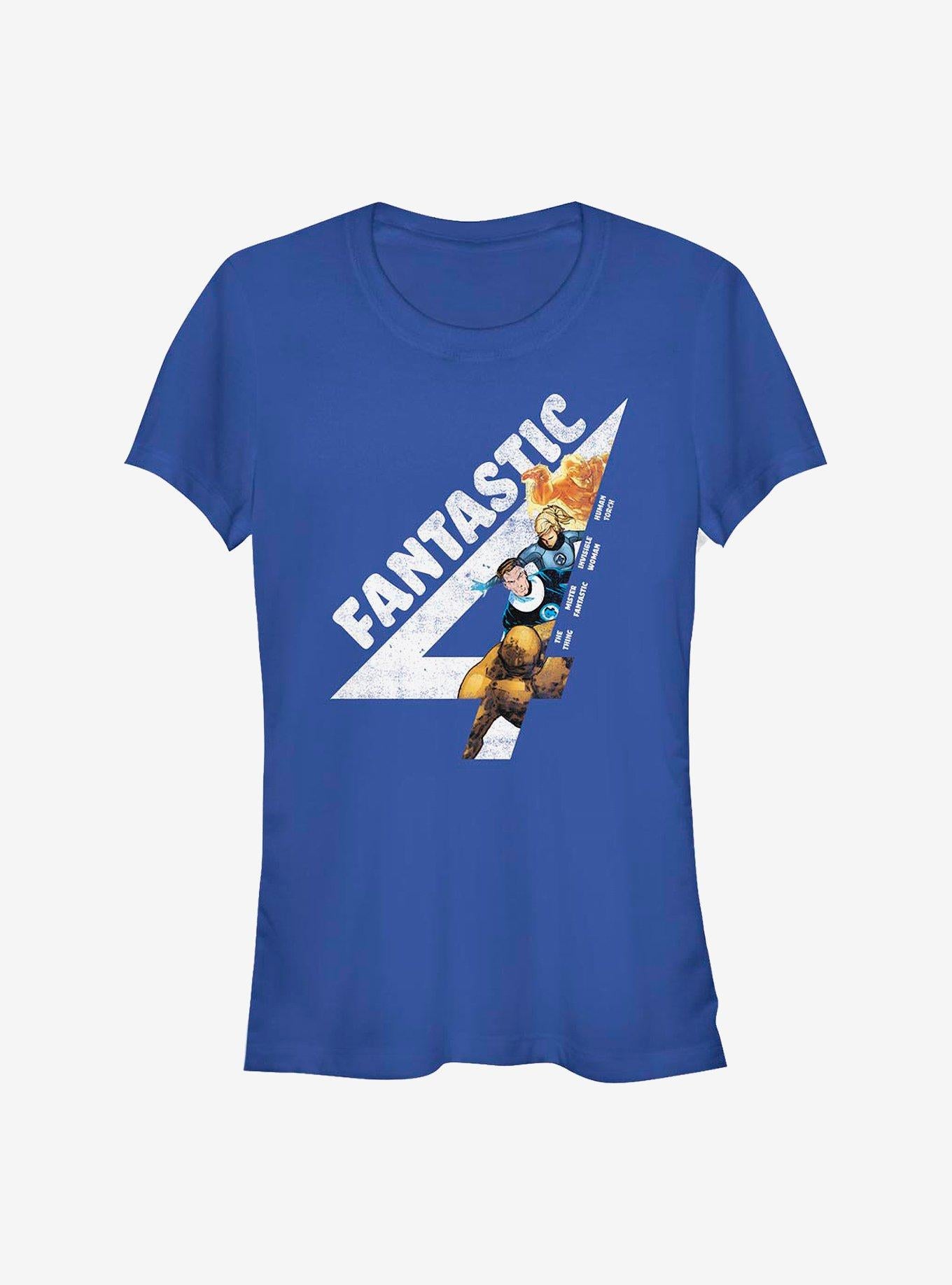 Marvel Fantastic Four Fantastically Vintage Girls T-Shirt T-Shirt | Streetwear Vibe | Trending Now