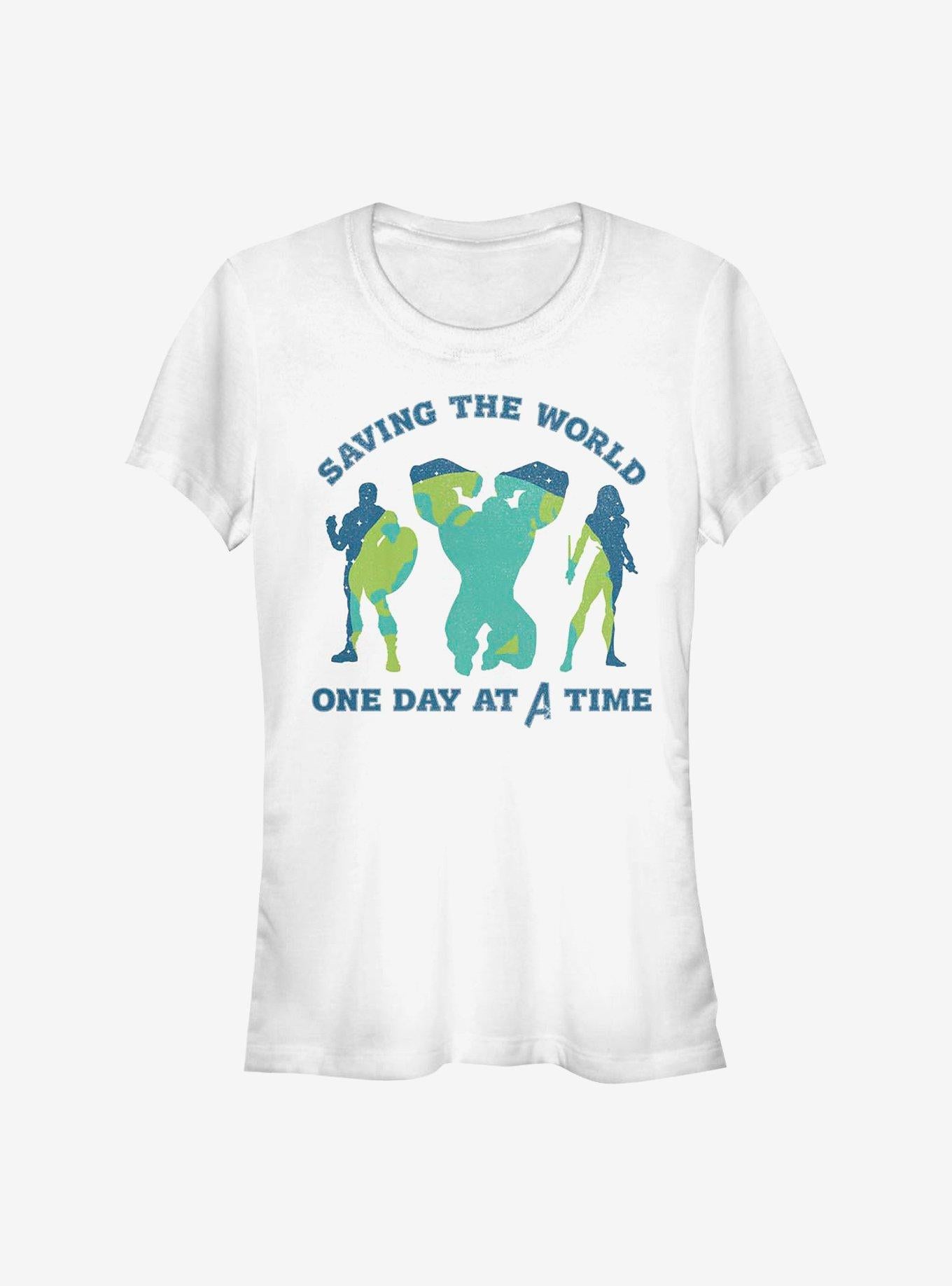 Marvel Avengers Team Earth Day Girls T-Shirt | Premium Unisex T-Shirt, Trending Graphic Tee