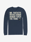 Marvel Fantastic Four Fantastic Stack Long-Sleeve T-Shirt