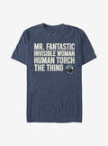 Marvel Fantastic Four Fantastic Stack T-Shirt T-Shirt | Streetwear Vibe | Great Gift Idea