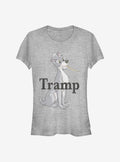 Disney Lady And The Tramp Her Tramp Girls T-Shirt | Premium Unisex T-Shirt, Trending Graphic Tee