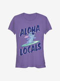 Disney Lilo Stitch Aloha Locals Stitch Girls T-Shirt T-Shirt | Exclusive Art Design | Trending Now