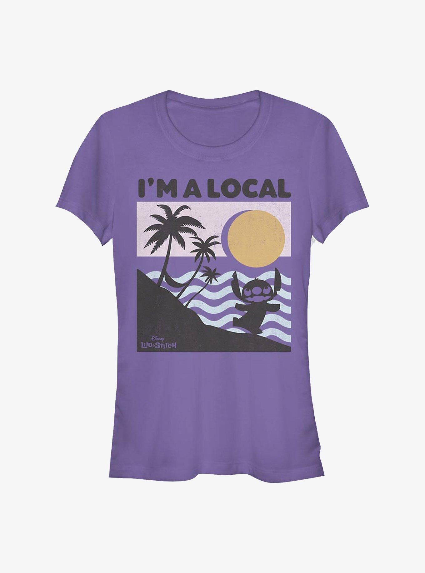 Disney Lilo Stitch Beach Scene Girls T-Shirt T-Shirt | Trending Streetwear Style | Trending Now
