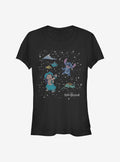 Disney Lilo Stitch Constelation Lilo Stitch Girls T-Shirt T-Shirt | Vintage Graphic Vibe | High Demand Item