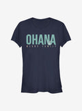 Disney Lilo Stitch Ohana Bold Girls T-Shirt T-Shirt | Streetwear Vibe | Top Pick For Fans