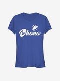 Disney Lilo Stitch Sillhouette Ohana Girls T-Shirt T-Shirt | Best-Selling Artwork | Must-Have Style