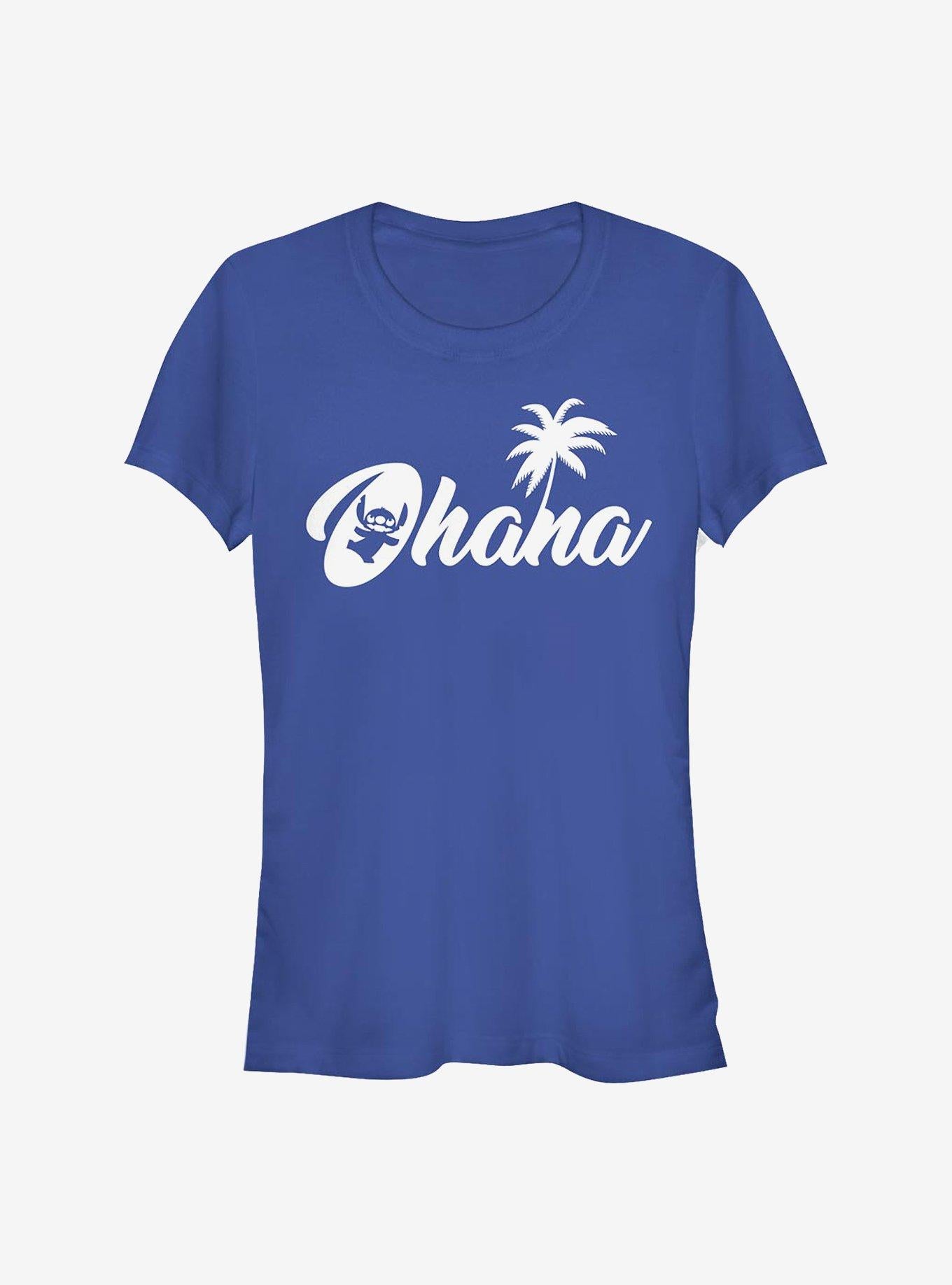 Disney Lilo Stitch Sillhouette Ohana Girls T-Shirt T-Shirt | Best-Selling Artwork | Must-Have Style
