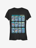 Disney Lilo Stitch Emotion Girls T-Shirt T-Shirt | Aesthetic Graphic | Top Pick For Fans