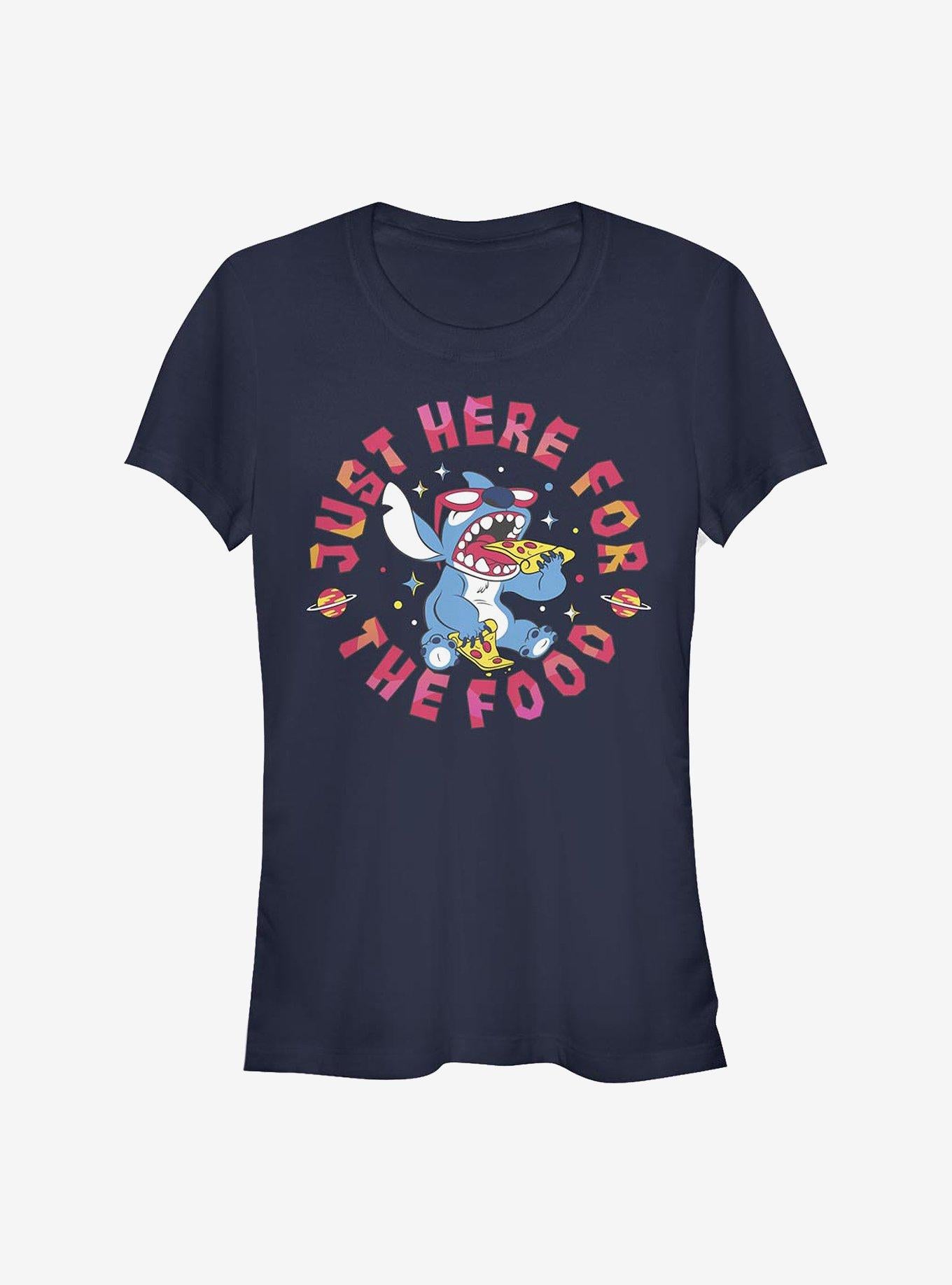 Disney Lilo Stitch Pizza Girls T-Shirt T-Shirt | Top Trending Artwork | Trending Now
