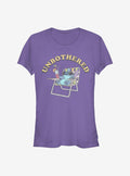 Disney Lilo Stitch Unbothered Girls T-Shirt T-Shirt | Exclusive Edition | Perfect For Daily Wear