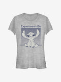 Disney Lilo Stitch Experiment 262 Monochromatic Navy Girls T-Shirt T-Shirt | Streetwear Vibe | Trending Now