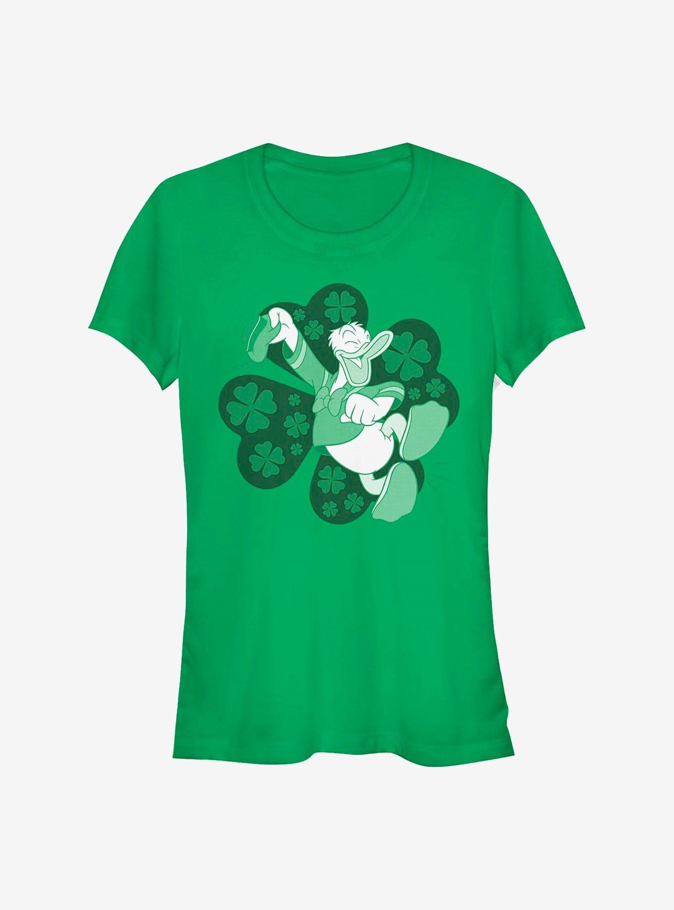 Disney Donald Duck Lucky Duck Donald Girls T-Shirt | Premium Unisex T-Shirt, Trending Graphic Tee