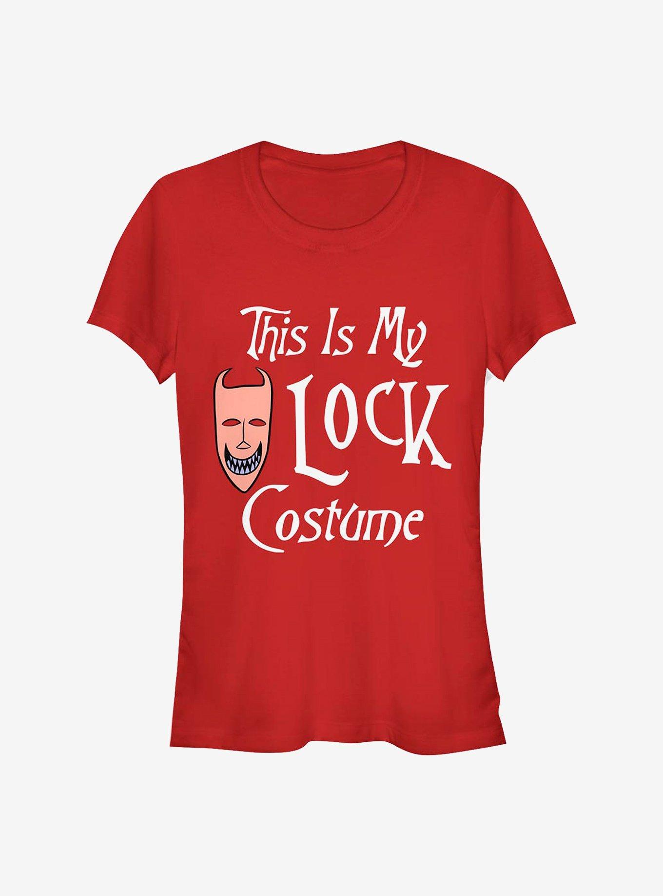 Disney The Nightmare Before Christmas Lock Costume Girls T-Shirt T-Shirt | Streetwear Vibe | Top Pick For Fans