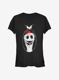 Disney The Nightmare Before Christmas Santa Jack Girls T-shirt | Trendy Graphic Tee | Casual Unisex T-shirt