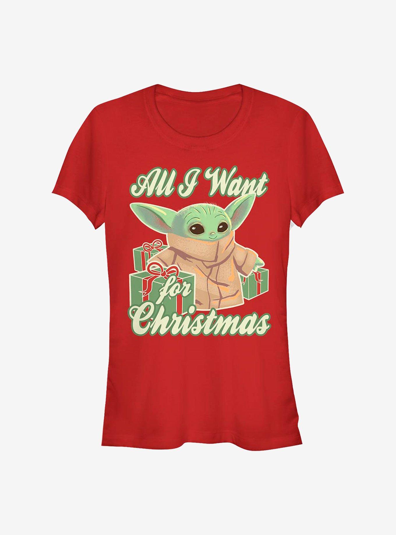 Star Wars The Mandalorian The Child Christmas Baby Girls T-Shirt