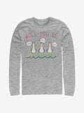 Disney Pixar Finding Nemo Will You Be Mine Long-Sleeve T-Shirt | Premium Unisex T-Shirt, Trending Graphic Tee