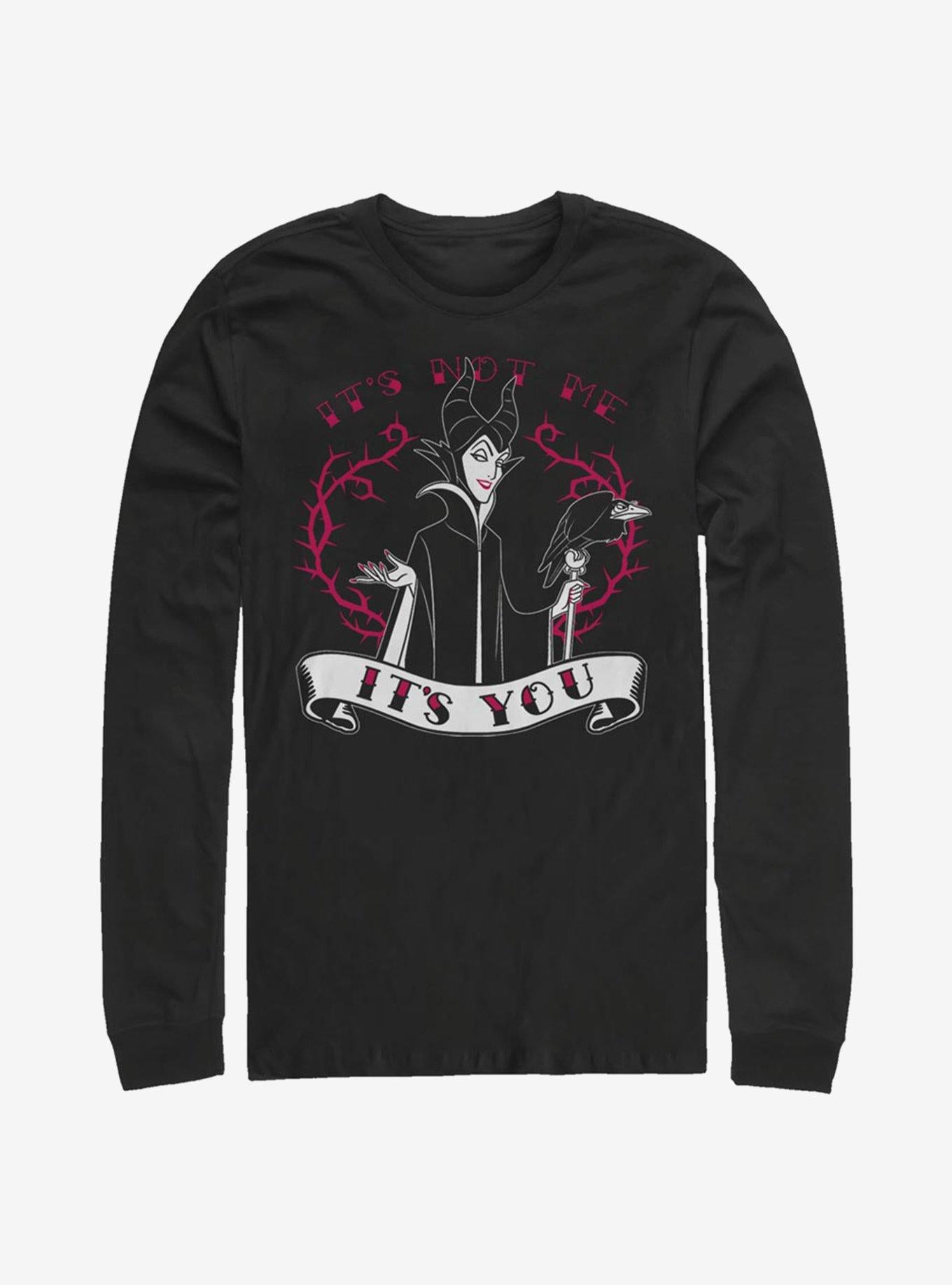 Disney Sleeping Beauty Maleficent It's You Long-Sleeve T-Shirt | Premium Unisex T-Shirt, Trending Graphic Tee