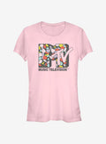 MTV Logo Heart Fill Girls T-Shirt | Premium Unisex T-Shirt, Trending Graphic Tee