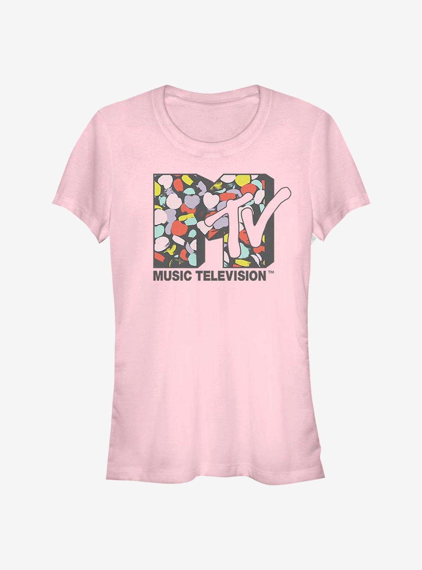MTV Logo Heart Fill Girls T-Shirt | Premium Unisex T-Shirt, Trending Graphic Tee