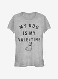 Disney Pixar Up Valentine Dug Girls T-Shirt | Premium Unisex T-Shirt, Trending Graphic Tee