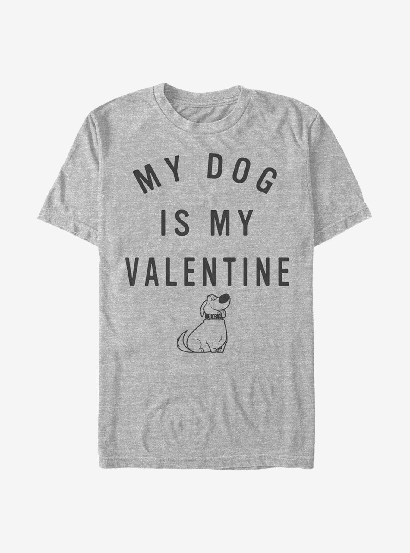 Disney Pixar Up Valentine Dug T-Shirt | Premium Unisex T-Shirt, Trending Graphic Tee