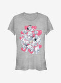Disney 101 Dalmatians Dalmatian Group Valentine Girls T-Shirt | Premium Unisex T-Shirt, Trending Graphic Tee