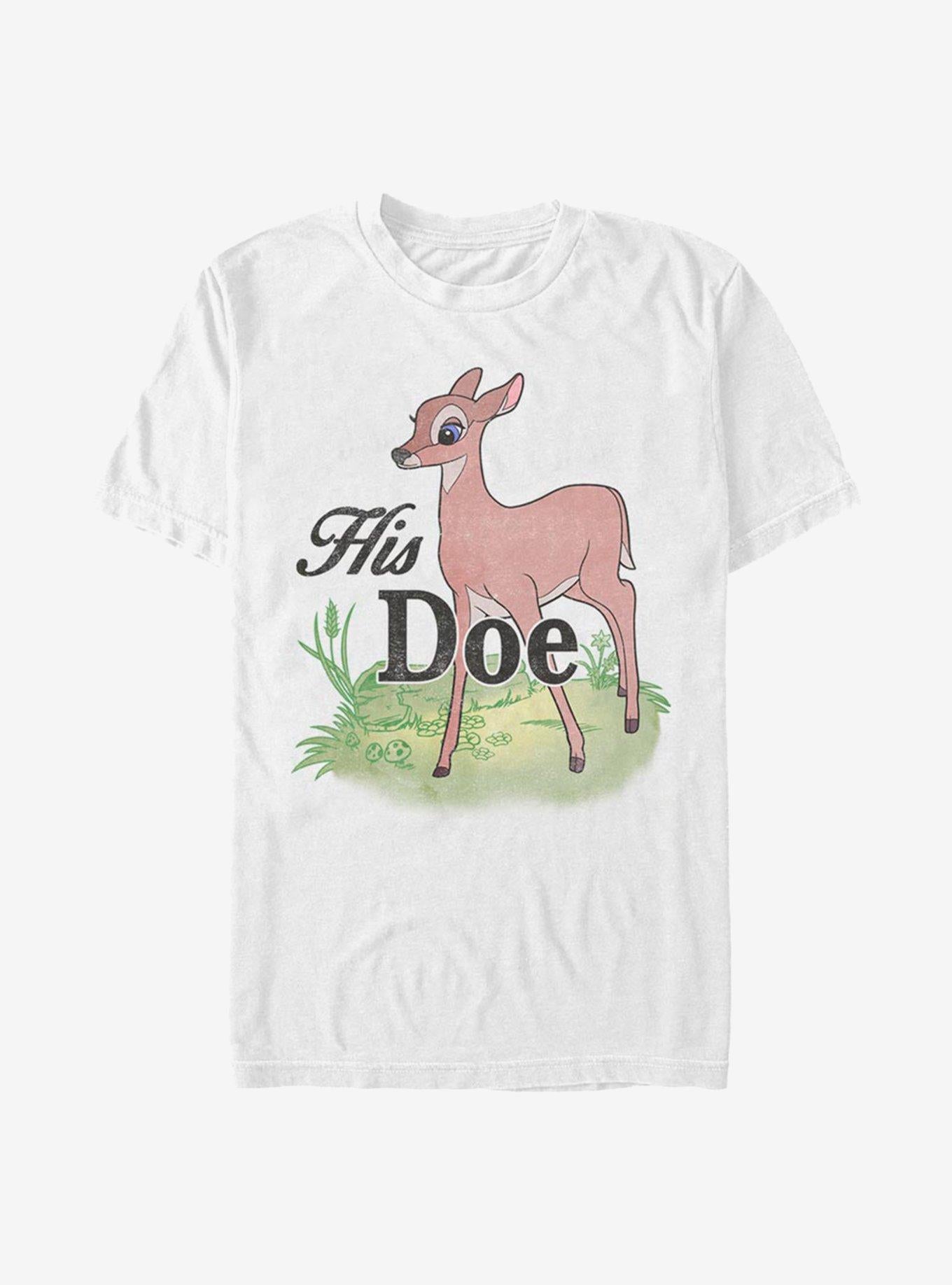 Disney Bambi His Doe T-Shirt | Premium Unisex T-Shirt, Trending Graphic Tee