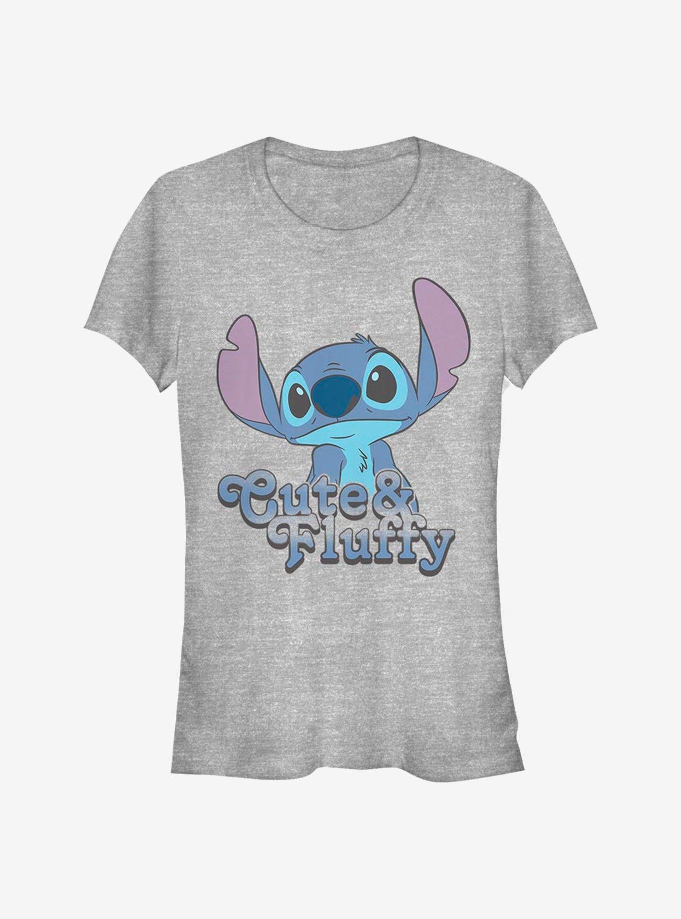 Disney Lilo Stitch Fluffy Stitch Girls T-Shirt | Premium Unisex T-Shirt, Trending Graphic Tee