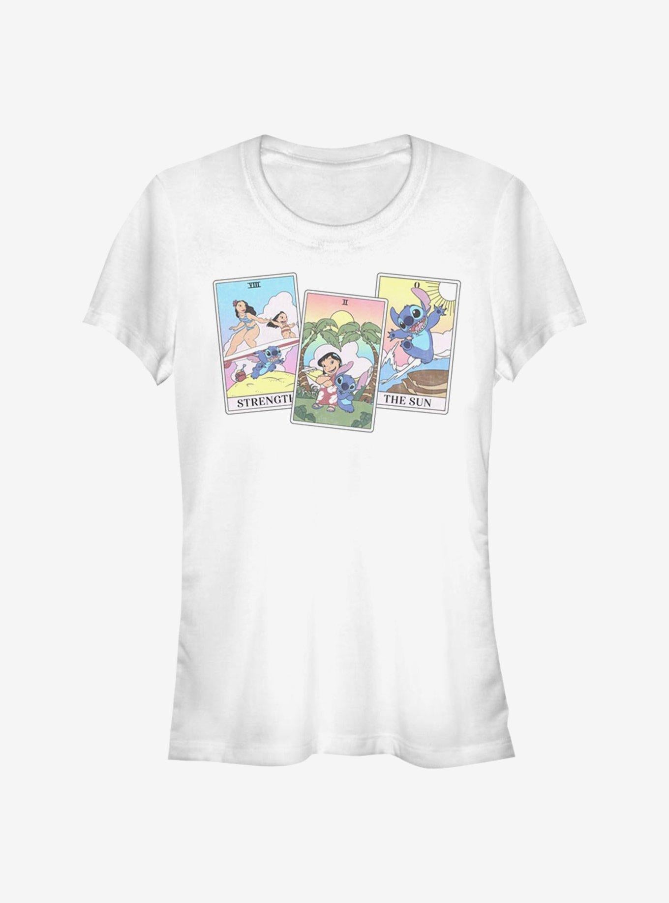 Disney Lilo Stitch Lilo Stitch Tarot Girls T-Shirt T-Shirt | Fan Favorite Style | Trending Now