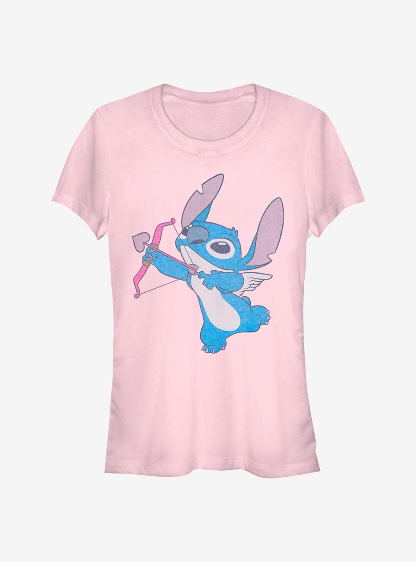 Disney Lilo Stitch Love Shot Girls T-Shirt | Premium Unisex T-Shirt, Trending Graphic Tee